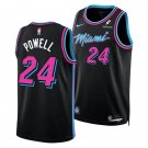 Miami Heat #24 Norman Powell Black 2025-26 City Edition Swingman Jersey