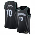 Mike Conley #10 Minnesota Timberwolves Statement Edition Fan Support Team Jersey – Black