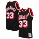 Mitchell & Ness Alonzo Mourning Black Miami Heat 1996-97 Hardwood Classics Swingman Player Jersey