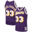 Mitchell & Ness Kareem Abdul-Jabbar Purple Lakers Hardwood Classics Swingman Jersey
