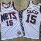 Mitchell & Ness Nets Throwback Basketball AU Jersey White