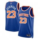 Mitchell Robinson 23 New York Knicks 2024 Icon Edition Fan Support Team Jersey – Blue