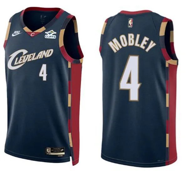 Mobley Nike Navy Classic Edition Swingman Jersey