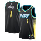 Obi Toppin Indiana Pacers City Edition Basketball Jersey Black