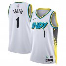 Obi Toppin Indiana Pacers City Edition Basketball Jersey White