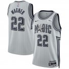 Orlando Magic #22 Franz Wagner Silver 202425 City Edition Stitched Basketball Jersey