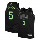 Orleans Pelicans #5 Dejounte Murray City Ediiton Basketball Jersey Black 2025-26