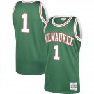 Oscar Robertson Milwaukee Bucks Mitchell & Ness Hardwood Classics Swingman Jersey Green