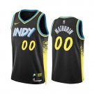 Pacers #00 Bennedict Mathurin Black 2023-24 City Edition Stitched Jersey