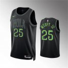 Pelicans #25 Trey Murphy III City Basketball Jersey Black 2025