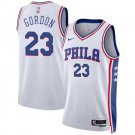Philadelphia 76ers Eric Gordon White Association Edition Stitched Jersey