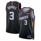 Phoenix Suns Dillon Brooks 2025-26 Black Statement Edition Swingman Jersey