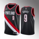 Portland Trail Blazers #9 Jerami Grant Black Icon Edition Jersey
