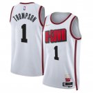 Rockets #1 Amen Thompson 2024-25 White City Edition Jersey
