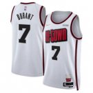 Rockets #7 Kevin Durant White 2024-25 City Edition Stitched Jersey