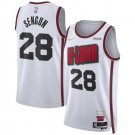 Rockets #28 Alperen Sengun White 2025-26 City Edition Swingman Stitched Jersey