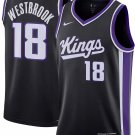 Russell Westbrook 18 Sacramento Kings 2024 Icon Edition Jersey Black