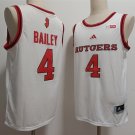 Rutgers Scarlet Knights #4 Ace Bailey White 2024 Stitched Jersey
