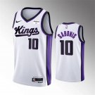 Sacramento Kings Domantas Sabonis 2023-24 White Association Edition Player Jersey