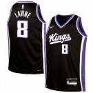 Sacramento Kings Zach LaVine Nike Black Swingman Jersey - Icon Edition