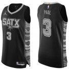 San Antonio Spurs #3 Chris Paul Black Statement Edition Player Jersey