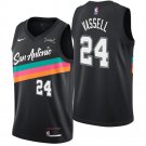 Spurs #24 Devin Vassell Black 2026 City Edition Stitched Jersey