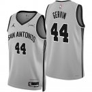 Spurs #44 George Gervin Silver Gray 2025 Statement Edition Jersey