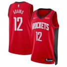 Steven Adams 12 Houston Rockets 2024-25 Icon Edition Fan Support Team Jersey – Red