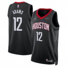 Steven Adams 12 Houston Rockets 2024-25 Statement Edition Fan Support Team Jersey – Black