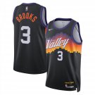 Suns #3 Dillon Brooks City Edition Jersey Black 2025