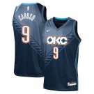 Thunder #9 Alex Caruso Gray City Edition Jersey 2025-26