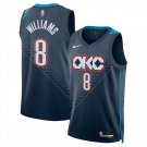 Thunder Jalen Williams City Edition Swingman Jersey Gray 2025-26