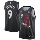Toronto Raptors #9 RJ Barrett Black 202425 City Edition Stitched Basketball Jersey