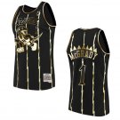 Tracy McGrady Basketball Jersey Black Gold