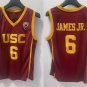 USC Trojans Bronny James Jr. College Basketball Jersey Red