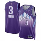 Utah Jazz #3 Keyonte George Purple 202425 City Edition Stitched Basketball Jersey