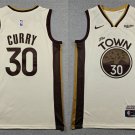 Warriors #30 Stephen Curry City Edition Jersey Tan 2025-26