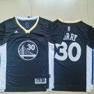 Warriors Stephen Curry Retro Basketball Stitched Short sleeve Black