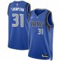 Youth Dallas Mavericks Klay Thompson Blue Icon Edition Stitched Jersey