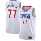 youth Los Angeles Clippers Kevin Porter Jr White Association Edition Jersey