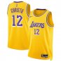 youth Los Angeles Lakers Max Christie Yellow 2024 Icon Edition Basketball Jersey