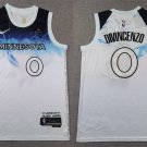 Youth Timberwolves #0 Donte DiVincenzo White 2025 City Edition Stitched Jersey