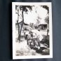 Vintage Black and White Photo Young Woman Hugging Cow c1940s (PH014)