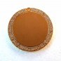 Blank Engravable Bling Bling Pendant Gold Plated Stainless Steel (DT-2)