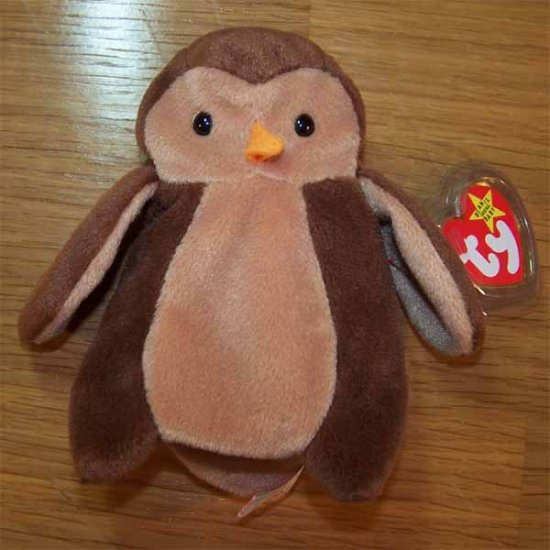 hoot the owl beanie baby