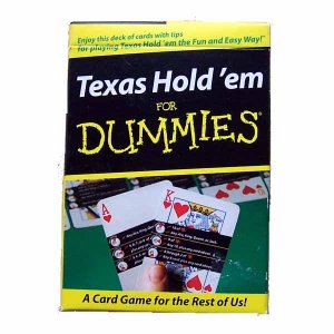 Texas Hold 'em For Dummies Card Game