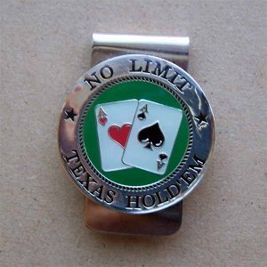 No Limit Texas Hold 'Em Money Clip