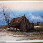 The Old Home Place Lithograph - Autographed by Artist Huey J. Theus