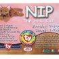 Nip the Gold Cat Green Birthday Ty Beanie Baby Single Card Series 2 (BB13)