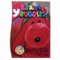 Rover the Dog Beanie Buddies Magenta Ty Beanie Baby Single Card Series 3 (BB16)